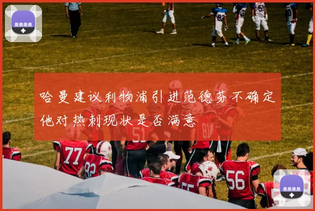 哈曼建议利物浦引进范德芬不确定他对热刺现状是否满意